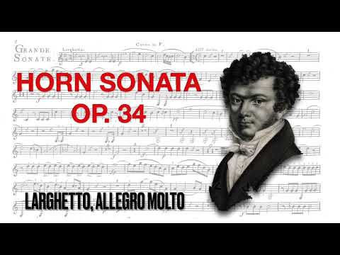 GRANDE SONATE for Horn and Piano, F. Ries, op. 34. I