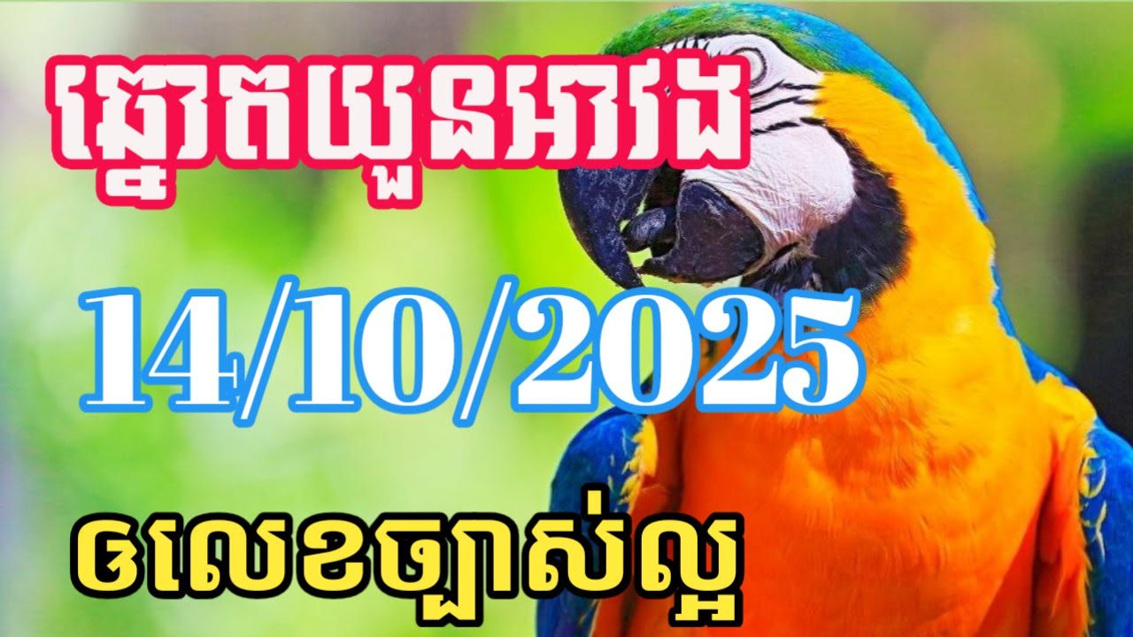អាវងឆ្នោតចេញអី_តំរុយឆ្នោតយួនថ្ងៃទី 14/10/2025_Lucky today