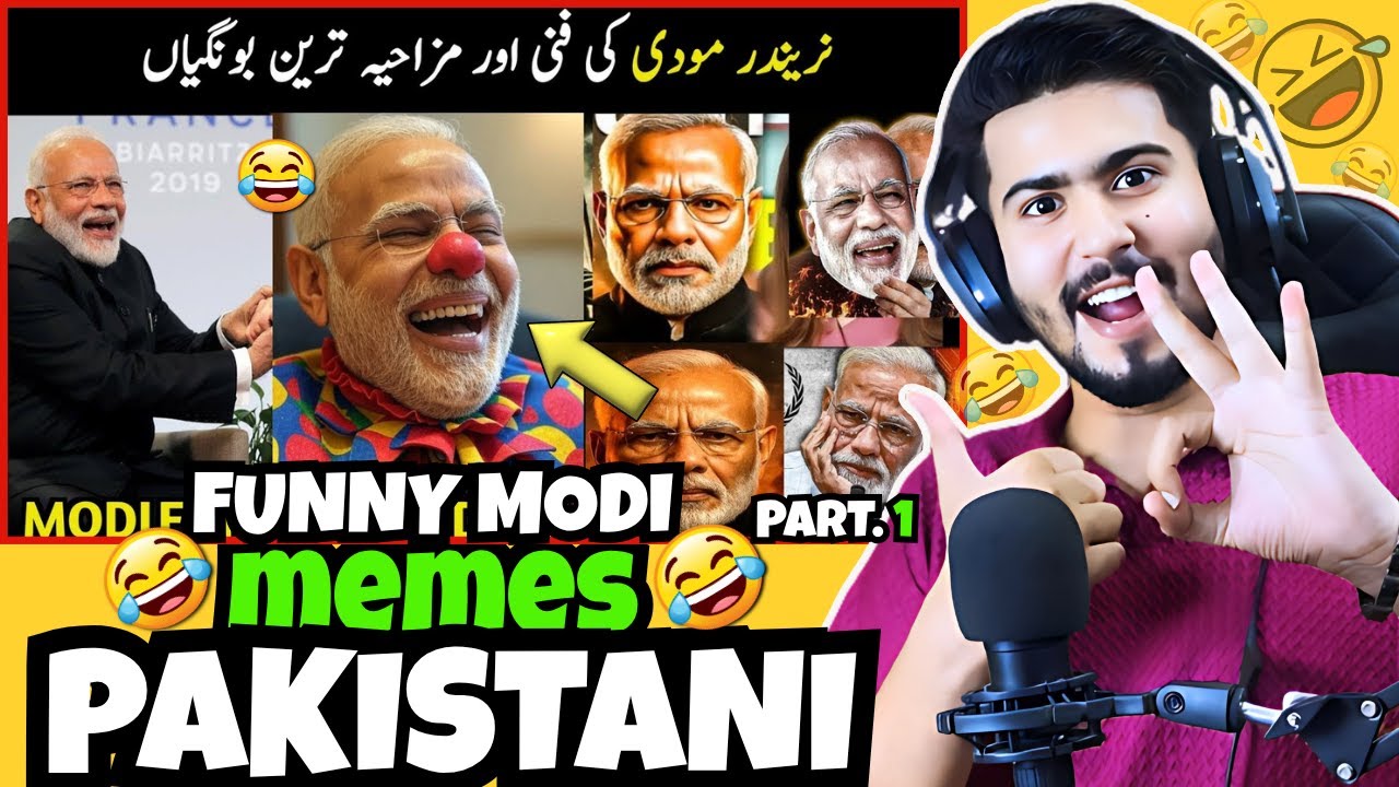 Funny Modi war memes Pakistani  funny reaction on Iran vs Isr@el conflict |Modi Funny Speech🤣🤩