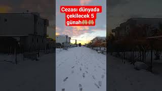 Cezası Dünyada Çekilecek 5 Günah
