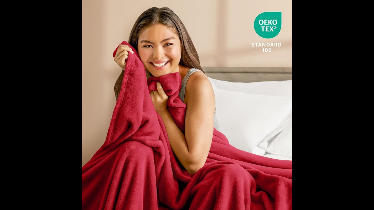 Home Ultra Soft Luxury Microplush Flannel Fleece Blanket FullQueen Size Taupe Solid Cozy Warm BedSof