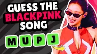 Guess The Blackpink Song By Scrambled Letters Blackpink Quiz Game 2025