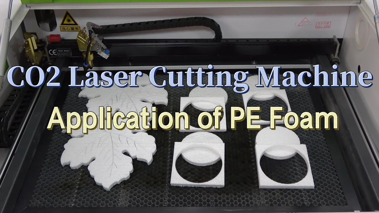 JKL-CBC-6040 CO2 laser cutting engraving machine PE foam