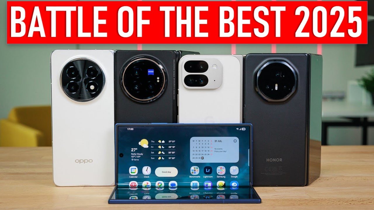 TOP 5 Best Foldable Phones 2025 | Top 5 Folding Smartphones - YouTube