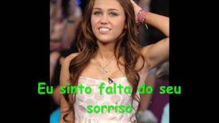 Miley Cyrus- I miss you.legendado