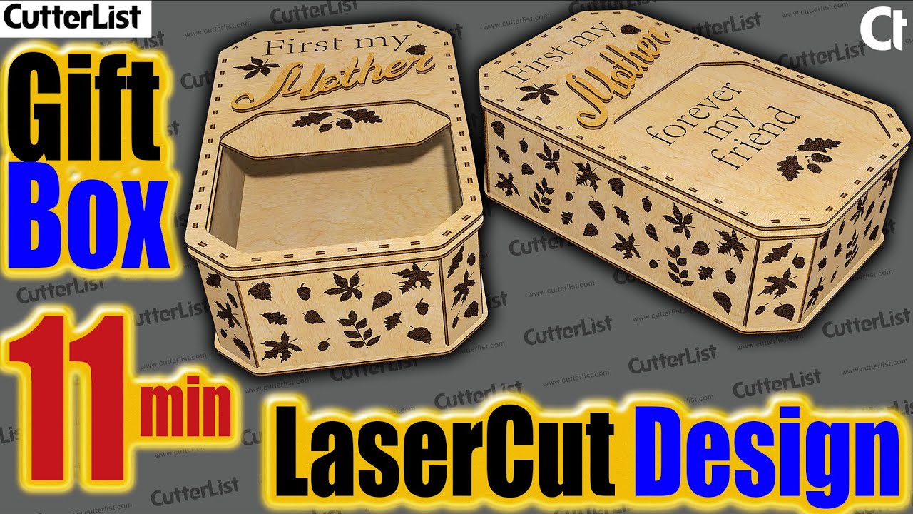Laser Cut Design, Engraving Vector File, Illustrator Layout, Drawing
