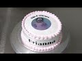 Decoración de pastel con foto en papel arroz o pastel foto torta
