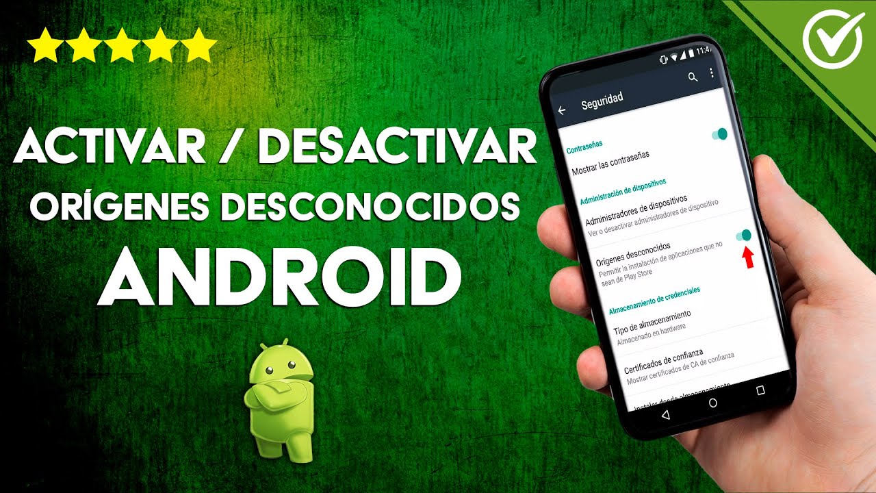 Como Activar O Desactivar En Android Los Origenes Desconocidos Youtube