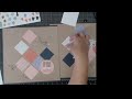 Part 1: CTMH Craft with Heart January Cut Above Scrapbook Layout Kit
