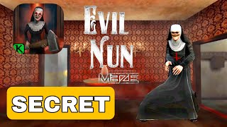 EVIL NUN MAZE SECRET ENDING THAT NO ONE KNOWS | EVIL NUN MAZE FULL GAMEPLAY | EVIL NUN MAZE DOWNLOAD