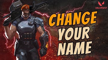 How to Change Your Name in Valorant | Valorant Tutorial (2025)