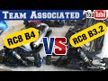  comparatif team associated rc8 b32 vs rc8 b4 