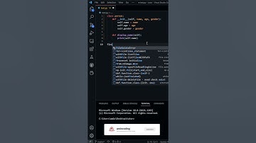 classes in python for a person example