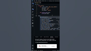 classes in python for a person example
