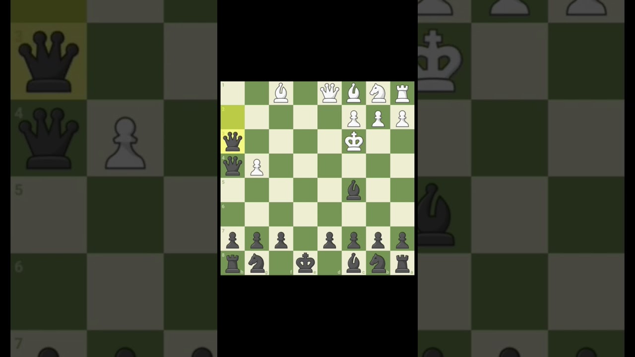 A won with 2 queens #music #chess #chessgame