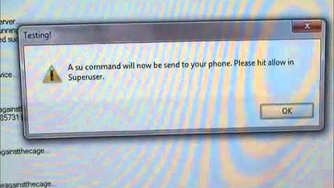 How to root Xperia X8-X10 mini on 2.1.1 and install BusyBox.mp4