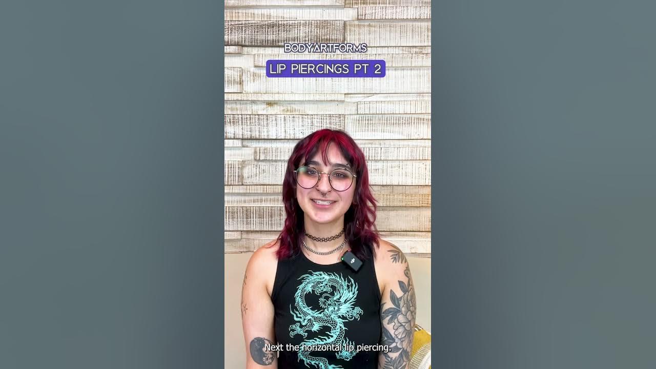 Quick Guide to Different Types of Lip Piercings YouTube