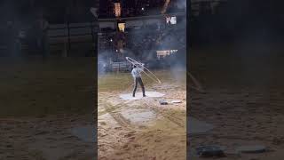 The Cowboys Wedding Ring #ropetrick #ropetricks #trickroper #trickroping #bigloop #paxtonrodriguez