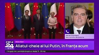 Xi Jinping e în Europa pentru prima oară după cinci ani și s-a întâlnit cu Macron și șefa UE