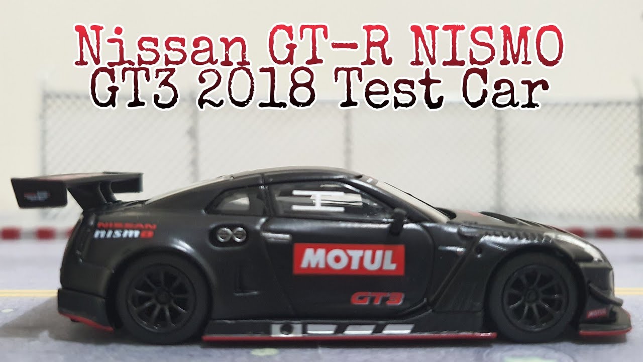 MINI GT Nissan GT-R NISMO GT3 2018 Test Car / No. 336 Unboxing #nismo