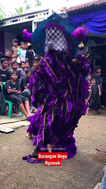 Barongan Ungu Ngamuk @samsonelcadez @mafiaebeg