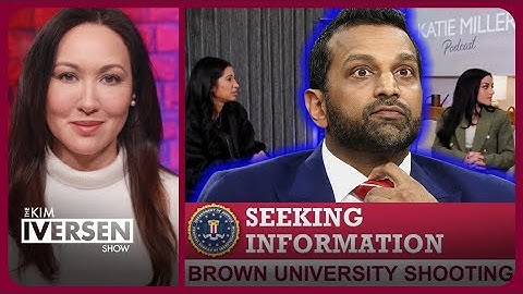 Kash Patel Does Podcasts While Brown Shooter Escapes