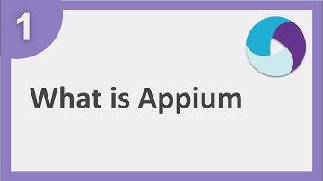 Appium Beginner Tutorial 1 | What is Appium