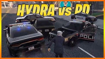 Hydra vs PD INSANE Shootout To Finish a Meth Run (multiple pov) | Nopixel GTA RP