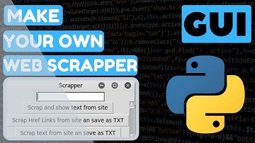 WEB SCRAPPING TOOL | PYTHON PROGRAMMING | GUI