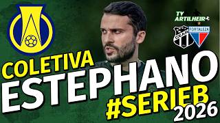 [Série B '26] Coletiva Estephano Djian | Pós-Jogo Ceará 2 X 1 Fortaleza | TV ARTILHEIRO