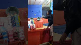 Permainan lempar bola kedalam ember #shorts
