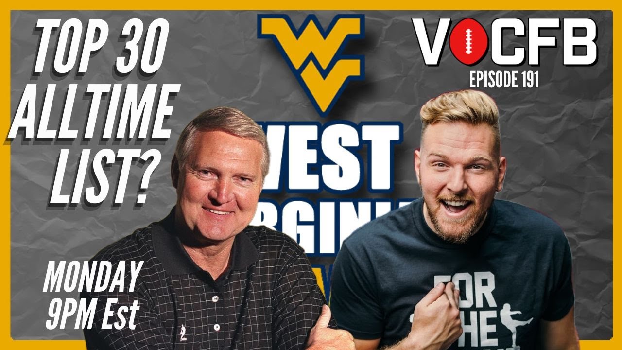 Top 30 Mountaineers of All Time! /West Virginia Mountaineers LIVE 191