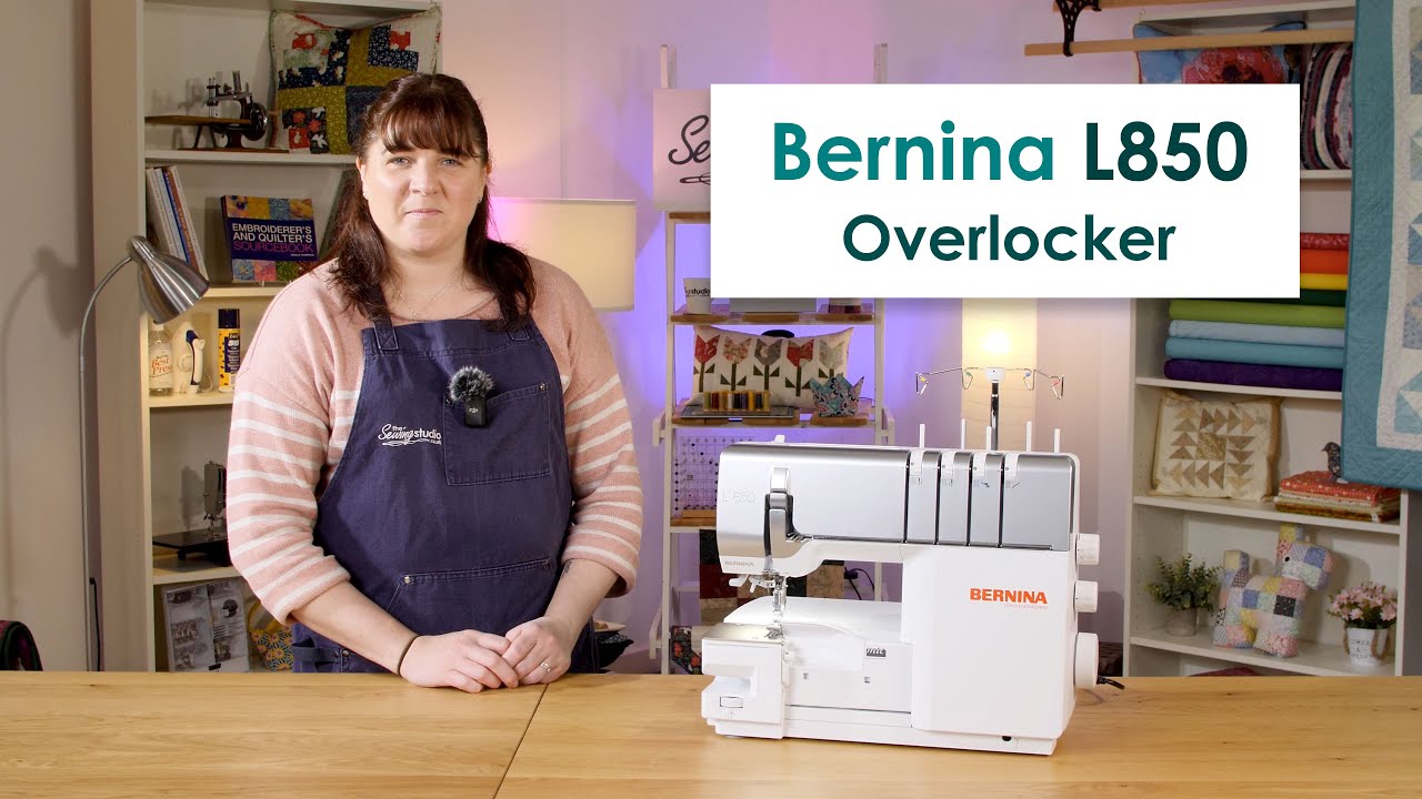 Bernina L850 Overlocker - a full review of the machine and how to thread