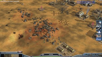 USA Air Force ( Shockwave Mod )  Command & Conquer Generals Zero Hour - 3 vs 3 HARD Random Gameplay