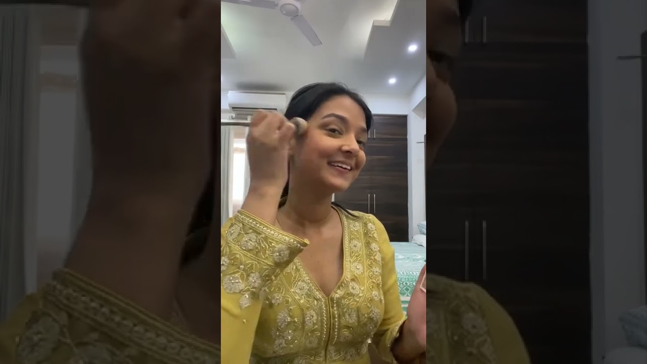 Simple wedding makeup tips #shaadi #makeuptutorial #glowingskin #shorts