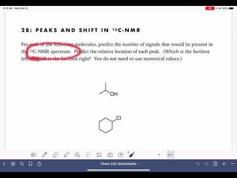 31a: Predicting C-NMR