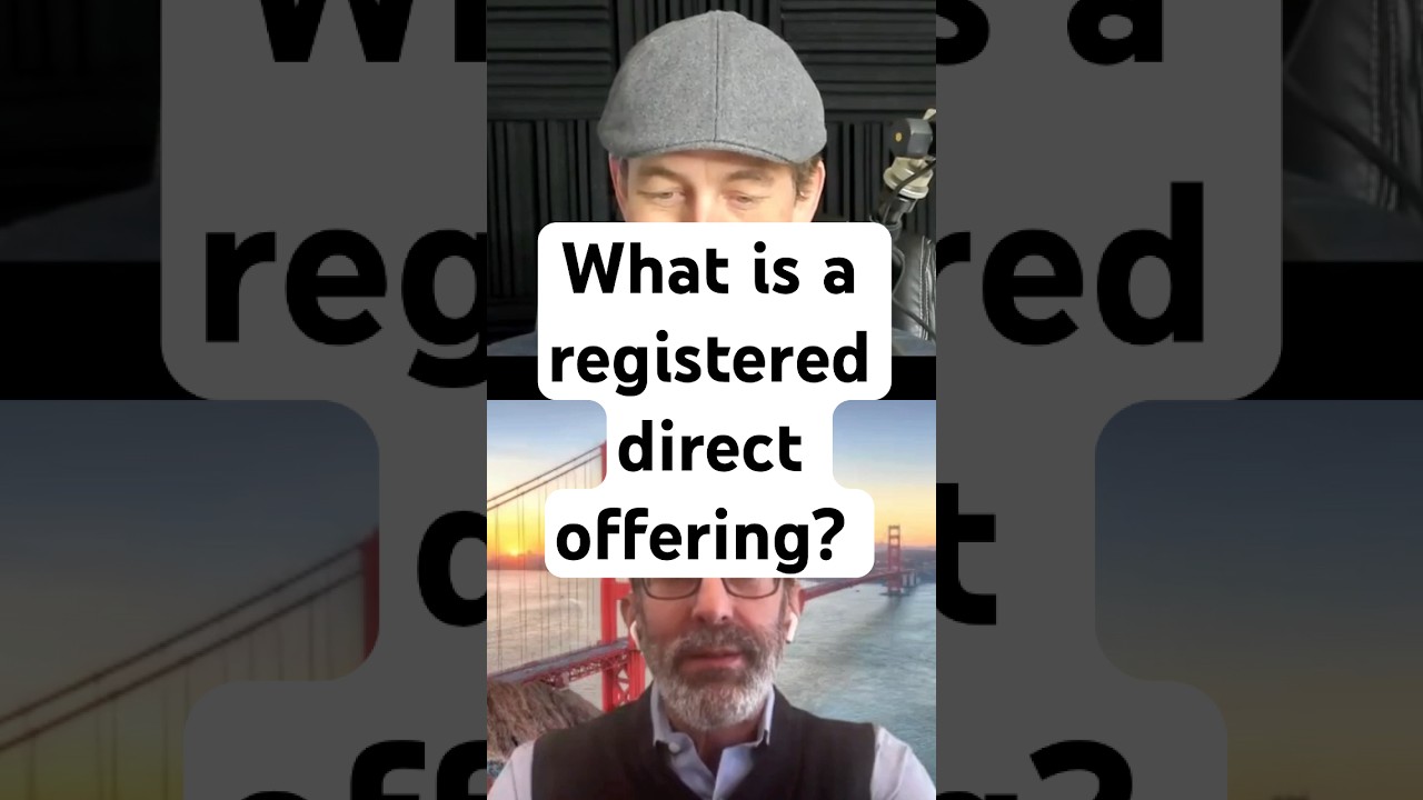 What is a Registered Direct Offering?