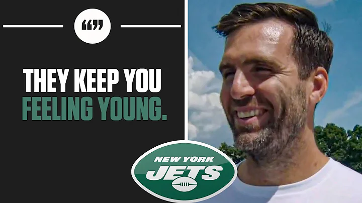 Jets QB Joe Flacco talks being STARTING QB + Zach ...