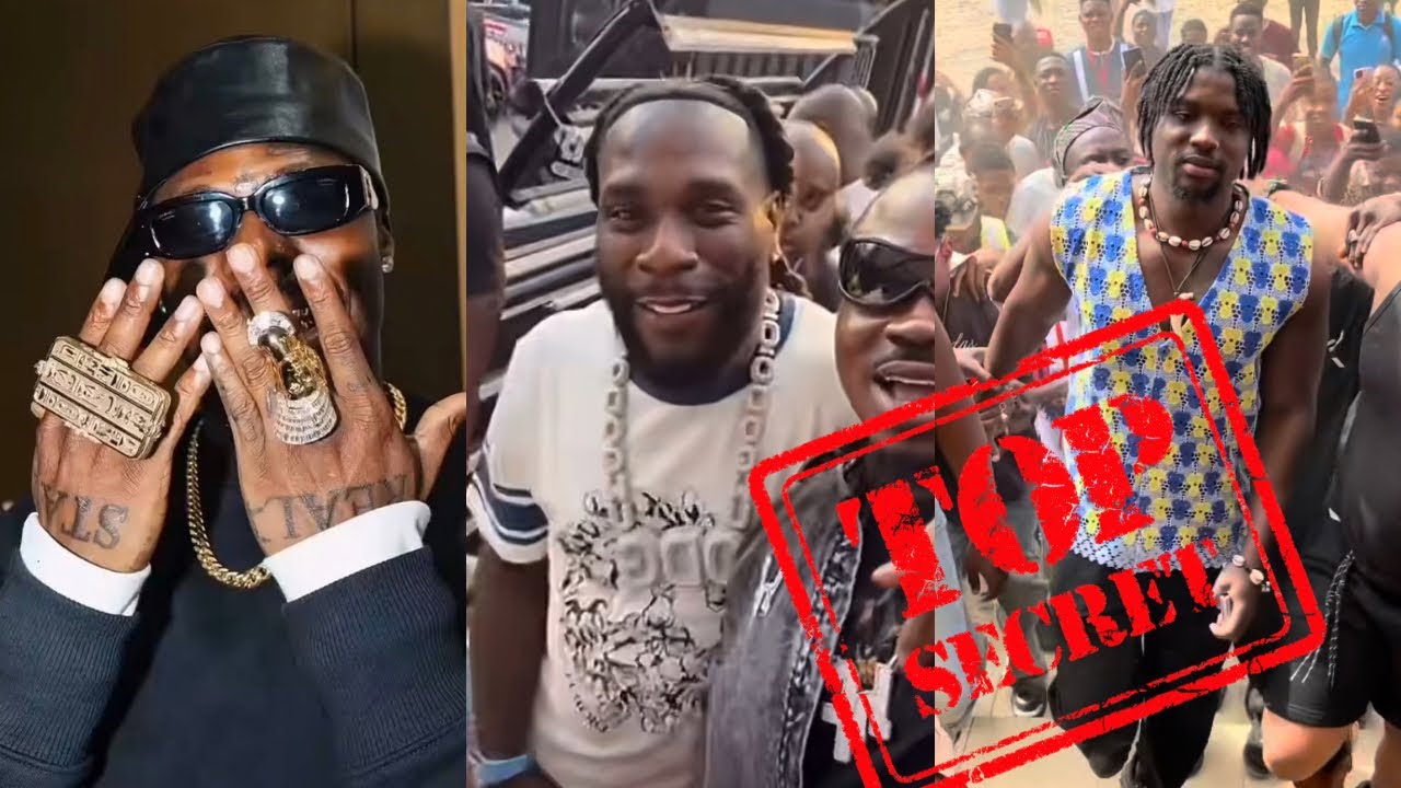 Burna boy using VeryDarkMan for Hidden Projects / Asake Is Wise 