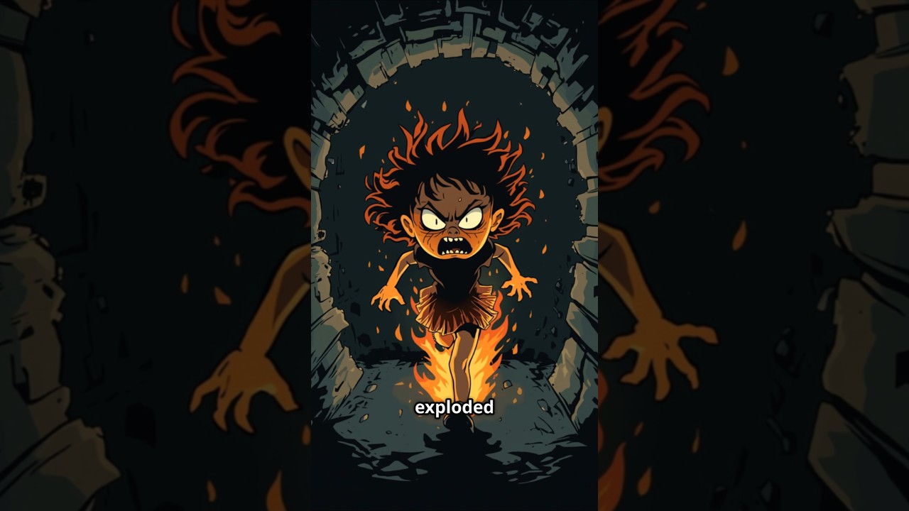 She still screams in the tunnel at Niagara Falls😵🥶