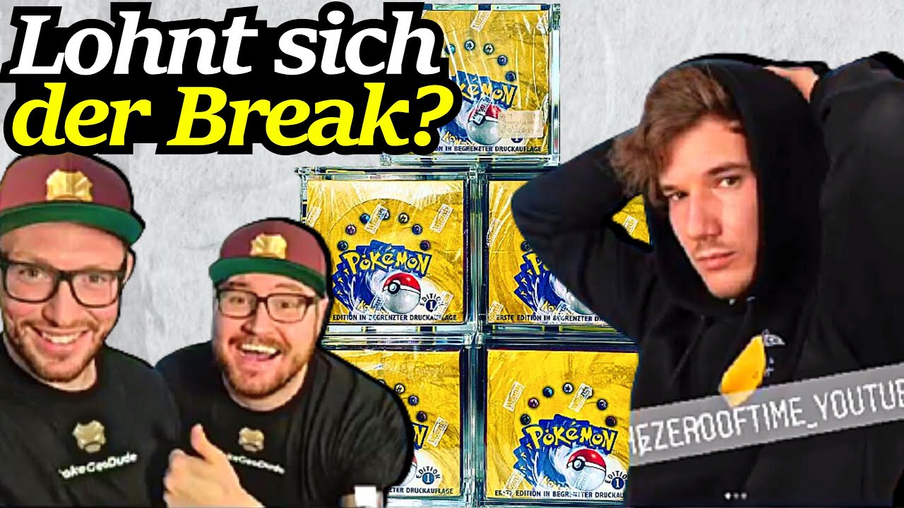 Der GRÖßTE Box Break! 🔥Pokemon 1st Edition Base Set