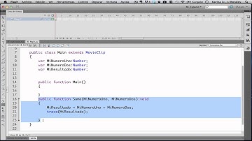 Action Script 3.0 - Funciones (3) / function().