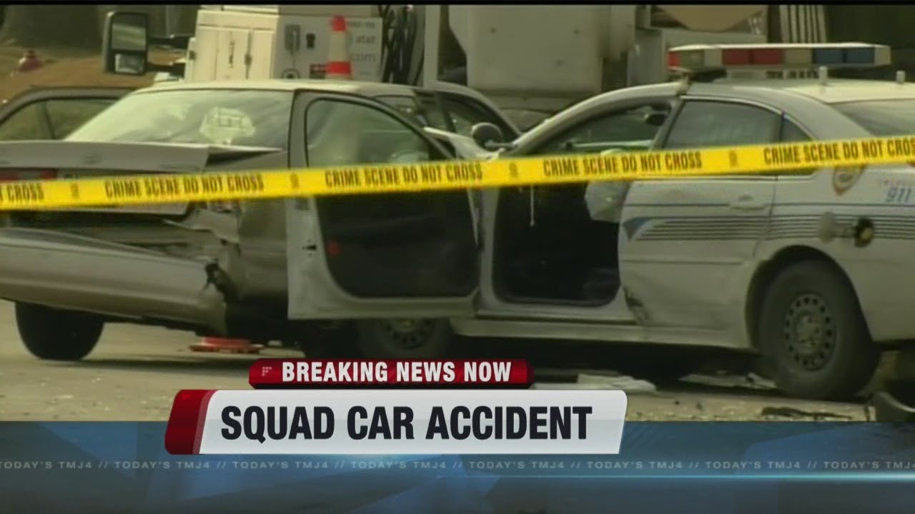 One dead after accident involving West Allis squad car - YouTube