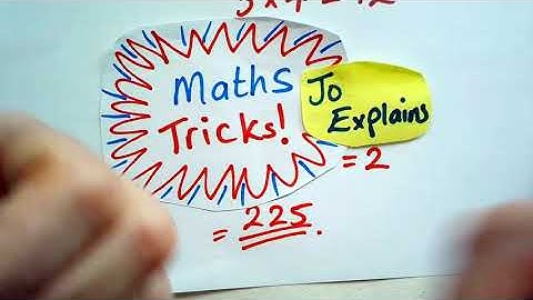 Satisfying Squares Trick - Square Numbers Ending in 5 Instantly!