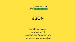 JavaScript 18 - JSON - Java Master Center