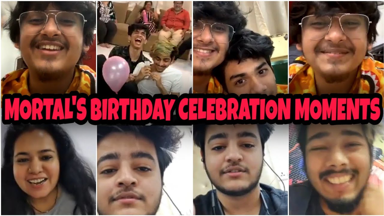 MORTAL'S BIRTHDAY CELEBRATION MOMENTS 2020. VIPERS'S MOM FACE REVEAL