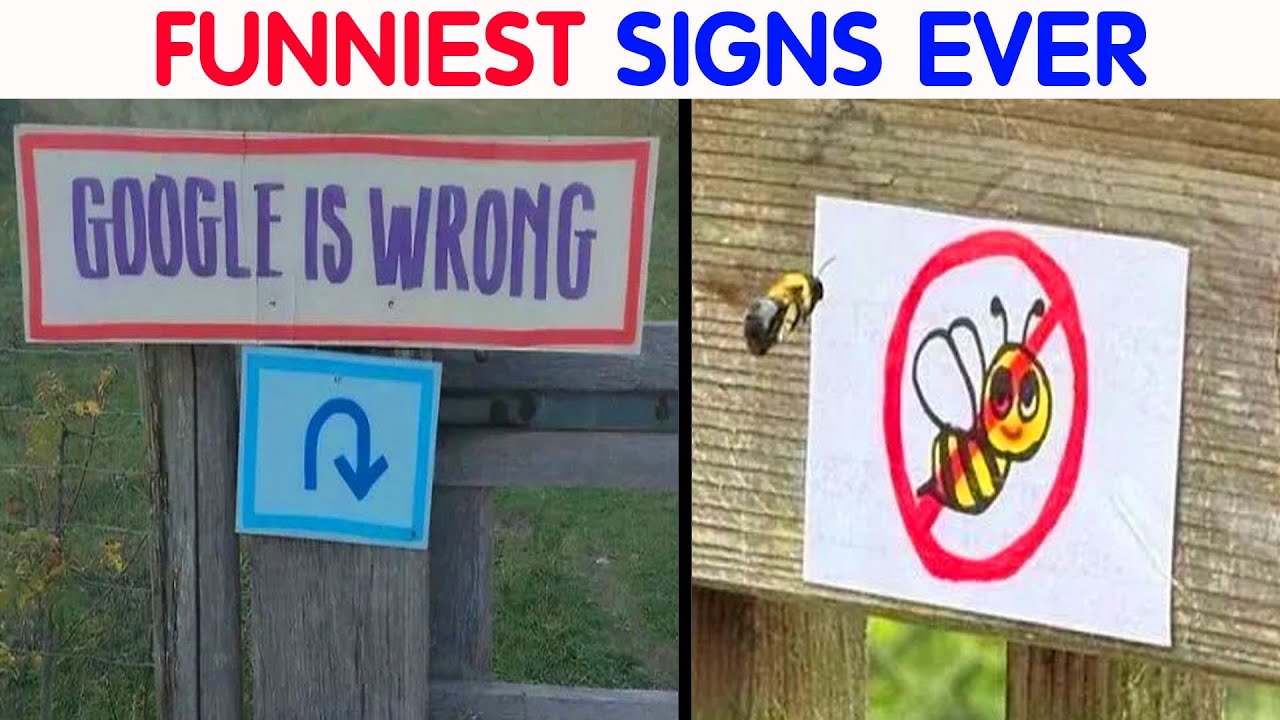Absolutely Dumb Signs For Those In Need Of A Good Laugh 