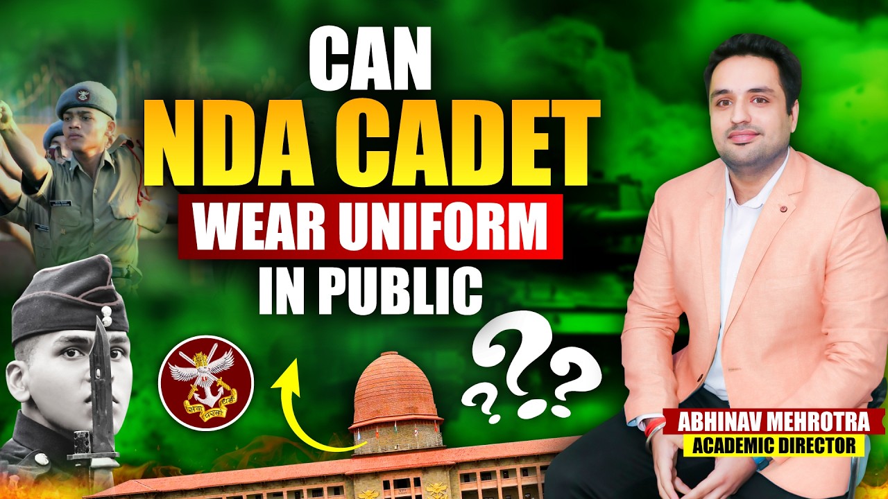 Can NDA Cadets Wear Uniform in Public |  NDA Rules Explained | NDA Cadet Dress Code Rules