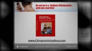 Sudbury Chiropractor And Wellness Guide
