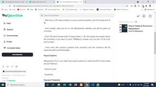 How To Make Money Online In Pakistan With Wequestion? Wequestion.pk